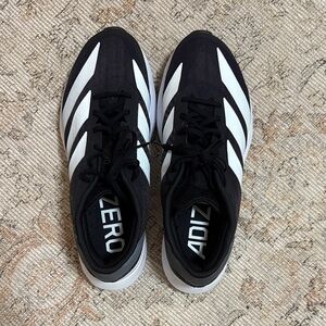 adidas Black & White Adizero Performance Running Shoes